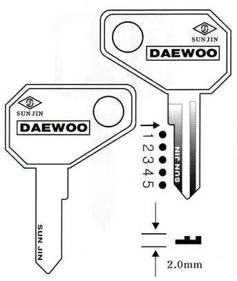 S-724 대우 카고트럭(좌)